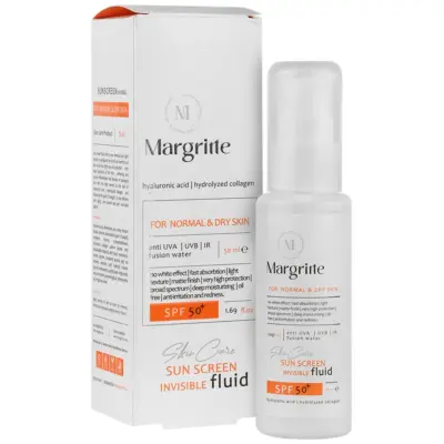 مارگریت ضدآفتاب فلوئیدی پوست خشک و نرمال SPF50