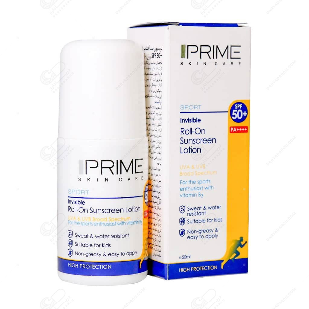 لوسیون ضدآفتاب رول-آن +SPF50 پرایم (++++PA) - تصویر 2