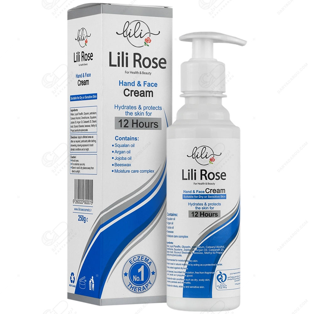 لی لی رز کرم مرطوبکننده قوی (اگزما) Lili Rose 250g