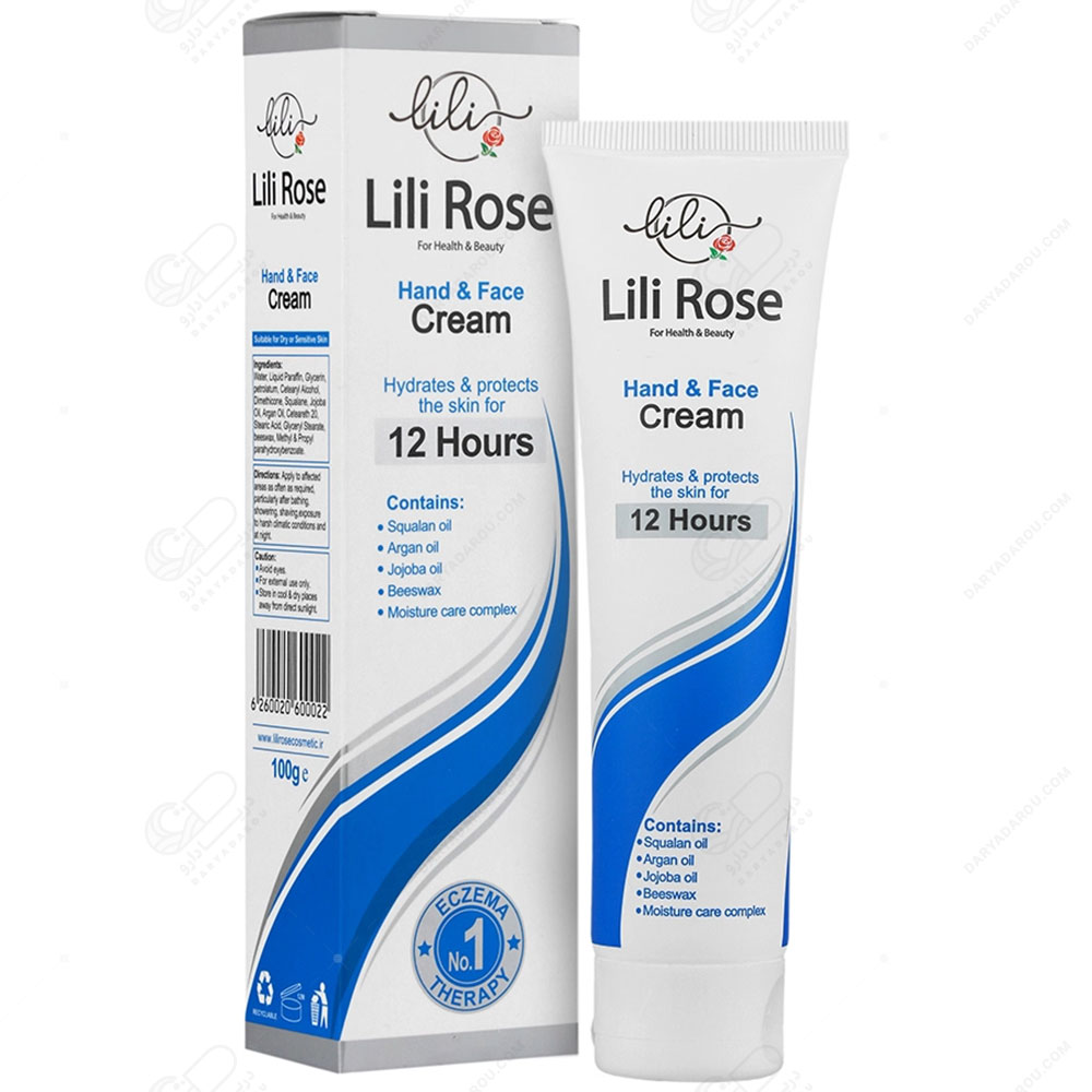 لی لی رز کرم مرطوبکننده قوی (اگزما) Lili Rose 100g