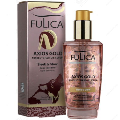 فولیکا Axios سرم الکسیر آبرسان و براقکننده مو آرگان GOLD