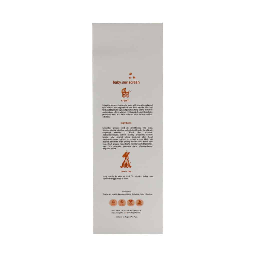 مارگریت ضد آفتاب کودک SPF50 - تصویر 4