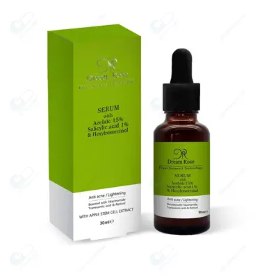 دریم رز سرم آزلائیک اسید15% و سالسیلیک اسید1%و هگزیل رزورسینول