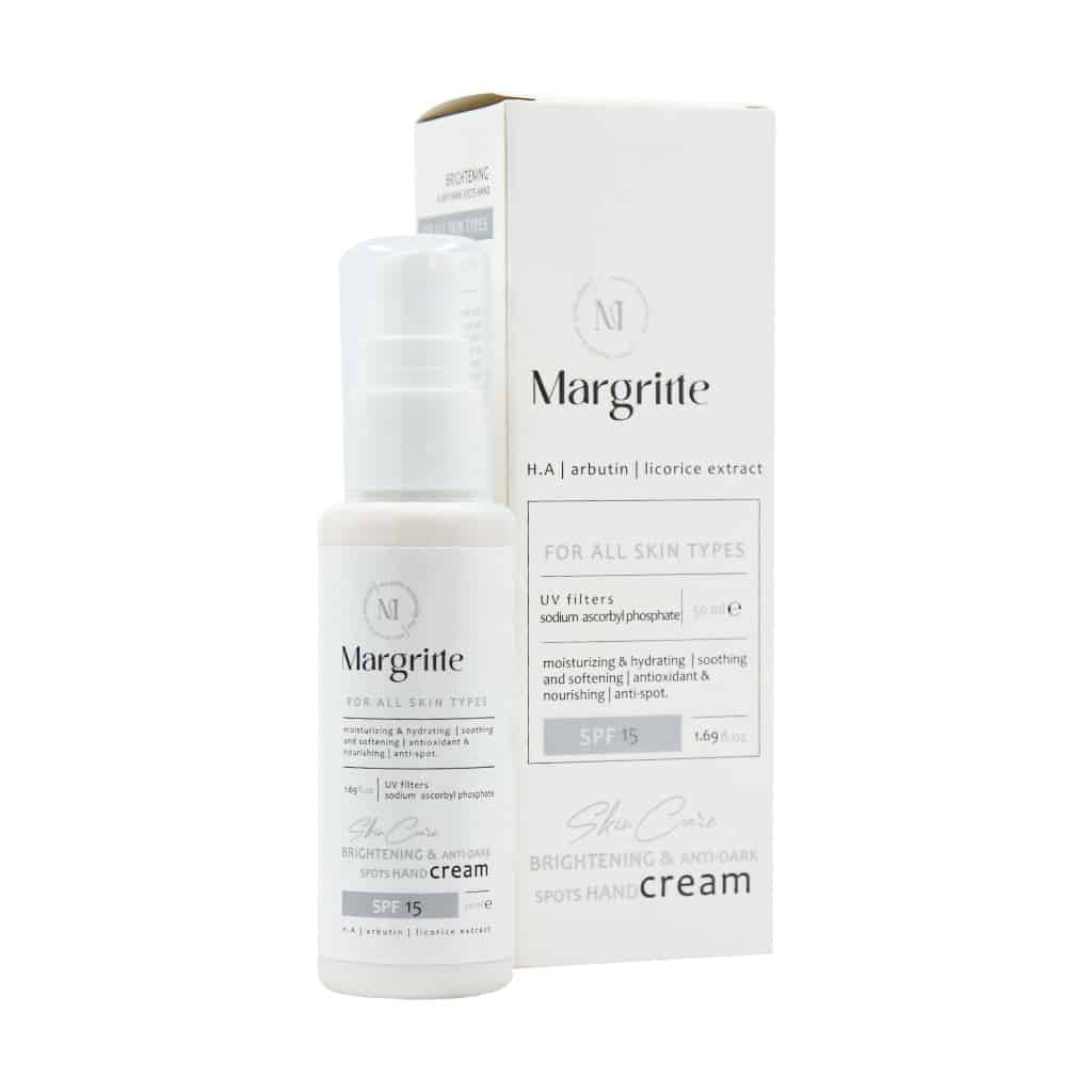 مارگریت کرم روشن کننده و ضدلک دست SPF15 - تصویر 5