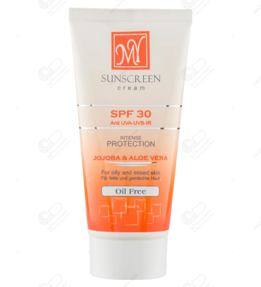 مای کرم ضد آفتاب بی رنگ فاقدچربی SPF 30