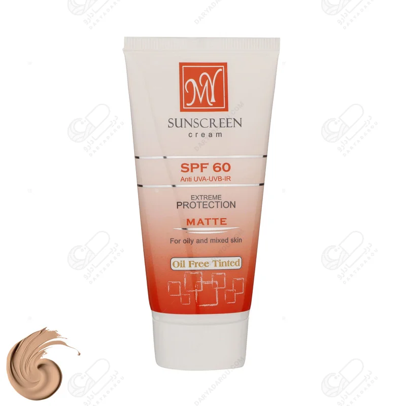 مای کرم ضدآفتاب کرم پودریرنگی فاقد چربی SPF60