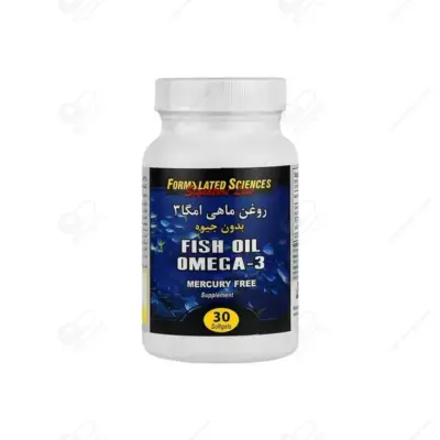 سافت ژل فیش اویل امگا3 بدون جیوه آدونیس کیش-30عددی