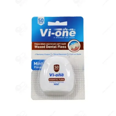وی وان نخ دندان پوشش‌ موم با طعم نعناع