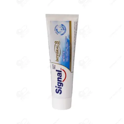 سیگنال خمیردندان  Integral 8 white حجم 75 میلی لیتر