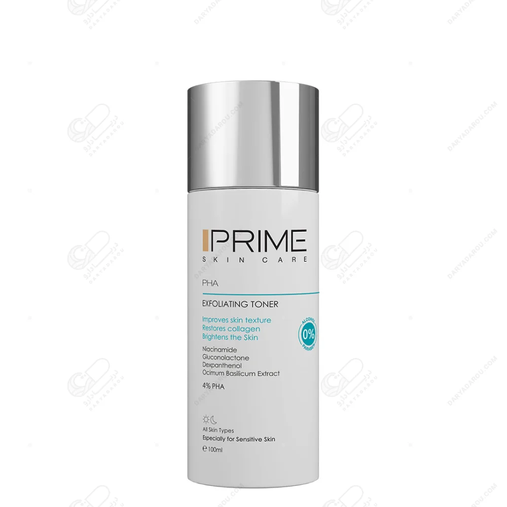 پرایم تونر لایه بردار حاوی100ML PHA
