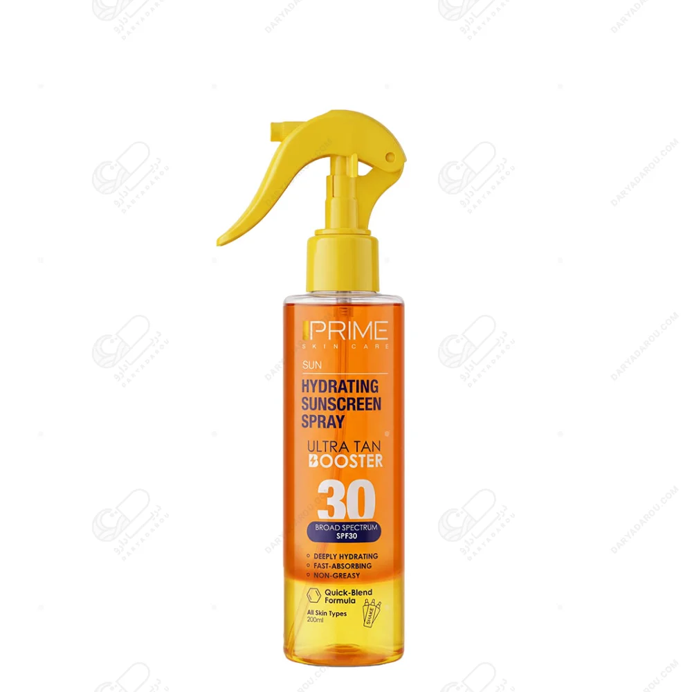 پرایم اسپری ضدآفتاب SPF30 آبرسان دوفاز 200ML
