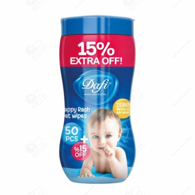 دافی – دستمال مرطوب کودک کمر باریک ویتامینه ۴۸ عددی