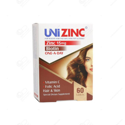 قرص یونی‌زینک (Uni Zinc)-60عددی